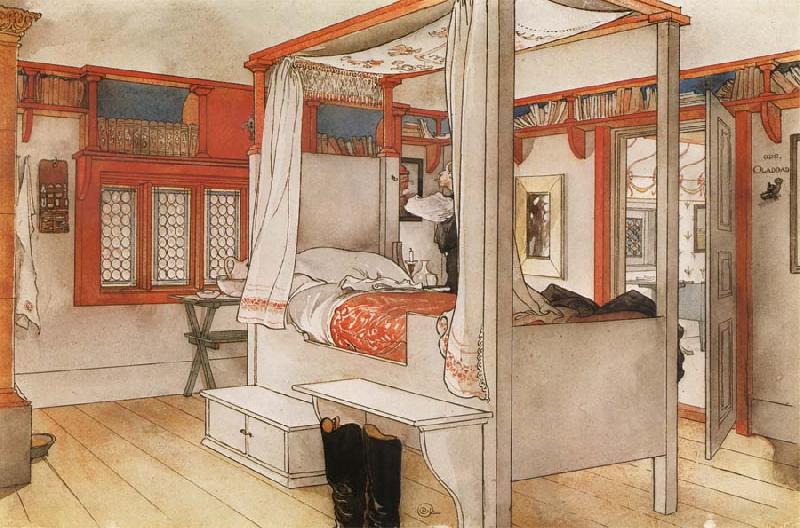 Carl Larsson Papa-s Room oil painting image